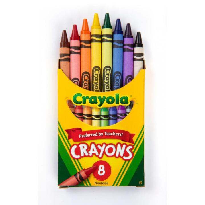 NEW STOCK! 8 Colors COD Learn and Play Crayola Crayons Coloring Pencil ...