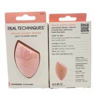 ?ของแท้? Real Techniques Miracle Powder Sponge 1894 สำหรับแป้งพัฟ ฝุ่น หรือบลัชออนเนื้อฝุ่นโดยเฉพาะ