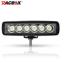 LED beam 18W 12V Work Light Bar Spotlight Lamp Driving Fog Offroad LED Work Car Light for Ford Toyota SUV 4WD Headlight Lamp New