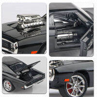 1:24 Fast &amp; Furious 1970 Charger กล้ามเนื้อรถรุ่น Diecasts โลหะยานพาหนะรุ่นรถสะสมของเล่นเด็กของขวัญเด็ก