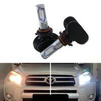 ชุดไฟหน้ารถมอเตอร์ไซค์แบบ Led สูง8000lm ไฟหน้าไฟสูง Hb3 Led สีขาวสำหรับโตโยต้า Rav4 3rd Gen. Xa30 Nonfl 2008 2009 2010-2013