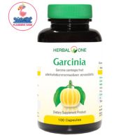 Herbal One Garcinia เฮอร์บัล วัน การ์ซีเนีย [100 แคปซูล]สารสกัดจากผลส้มแขก (ผลิตภัณฑ์เสริมอาหาร)