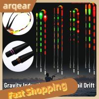 ARQEAR529453ไฟ LED ส่องสว่างตกปลาอัจฉริยะ1ชิ้นอ่อนไหวเป็นพิเศษด้านบนสว่างพิเศษลอยน้ำได้เบ็ดทุ่นเปลี่ยนสีได้กลางคืนทุ่นตกปลาตกปลาตอนกลางคืน