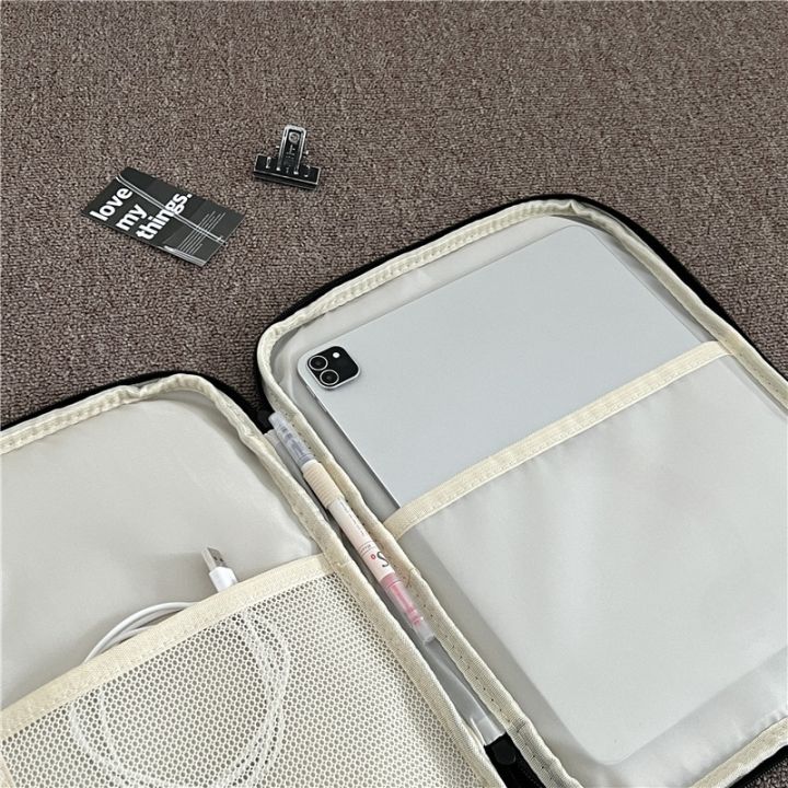 กระเป๋ากันกระแทกผ้าใบสำหรับ-ipad-pro11-12-9-13-3นิ้วแล็ปท็อปแท็บเล็ตพีซีถุงซองใส่ธนบัตรน้ำแข็ง