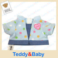 Teddy house : ชุดตุ๊กตา เสื้อ Into Love ปัก Sweet  ขนาด 12 นิ้ว