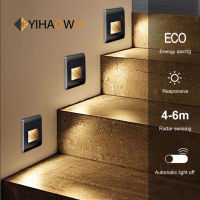 Zhongshan Ac110V 220V Motion Sensor Ho Indoor Staircase Led Recessed Stair Step Custom Night Lights Wall Lamp