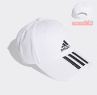 Adidas หมวกแฟชั่น หมวกผ้าฝ้าย สีทึบหมวกเบสบอลหมวกกลางแจ้งหมวกบังแดด Unisex Hat