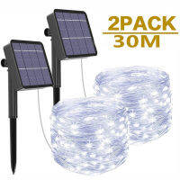 Led Outdoor Solar String Lights Fairy Holiday Christmas For Christmas, Lawn, Garden, Wedding, Party and Holiday(12Pack)