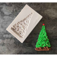 1pc Christmas Tree Silicone mold fondant mold cake decorating tools chocolate gumpaste mold