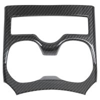 For NISSAN Xtrail X-Trail X Trail T32 Rogue 2014 2015-2019 Carbon Fiber Car Water Cup Holder Cover Interior Essories