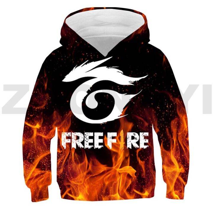 แฟชั่นเกมฟรี-fire-garena-เสื้อกันหนาวเด็ก-3d-อะนิเมะฟรี-fire-hoodie-เด็กวัยรุ่น-streetwear-ขนาดใหญ่เสื้อผ้า