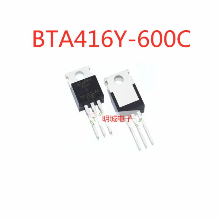 10pcs BTA416Y-600C TO-220 BTA416Y600C BTA416Y 600C Triac NXP transistor ...
