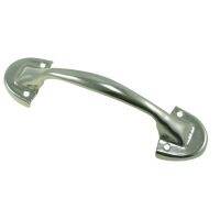 BS มือจับเหล็กปั้ม สีเงิน STEEL HANDLE 6"SILVER 12ชิ้น