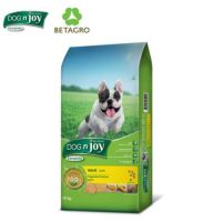 Dog n Joy Vegetarian Dry Dog Food ด็อกเอ็นจอย อาหารสุนัข แบบเม็ด สูตรเจ ไม่มีเนื้อสัตว์ สำหรับสุนัขผิวแพ้ง่าย 10 กก.