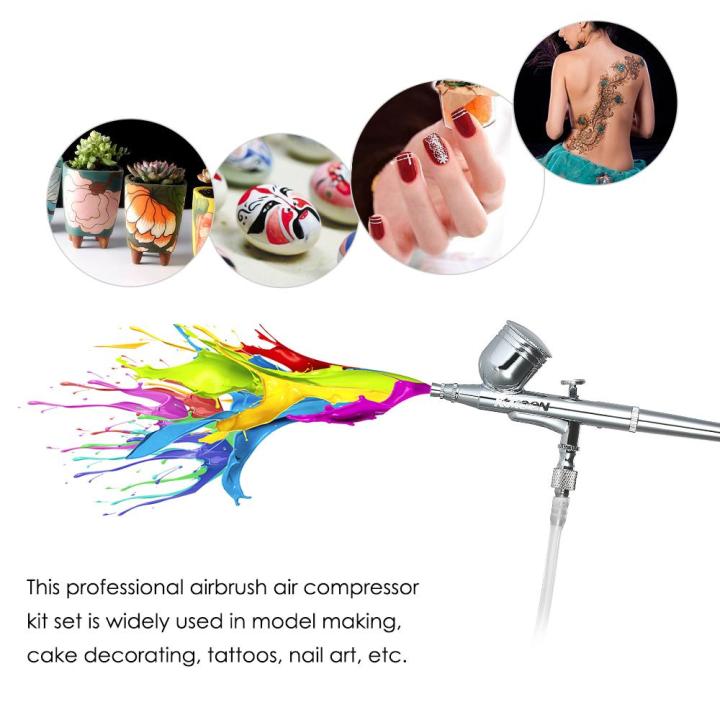 multi-purpose-dual-action-airbrush-mini-air-compressor-set-gravity-feed-air-brush-kit-for-art-painting-tattoo-manicure-craft-cake-spray-model-air-brush-nail-tool-set-100-250v