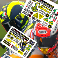 AGV Arai SHOEI หมวกกันน็อค Visor สติ๊กเกอร์สะท้อนแสงไวนิลคุณภาพสูงกันน้ำป้องกันรอยขีดข่วน D Ecals