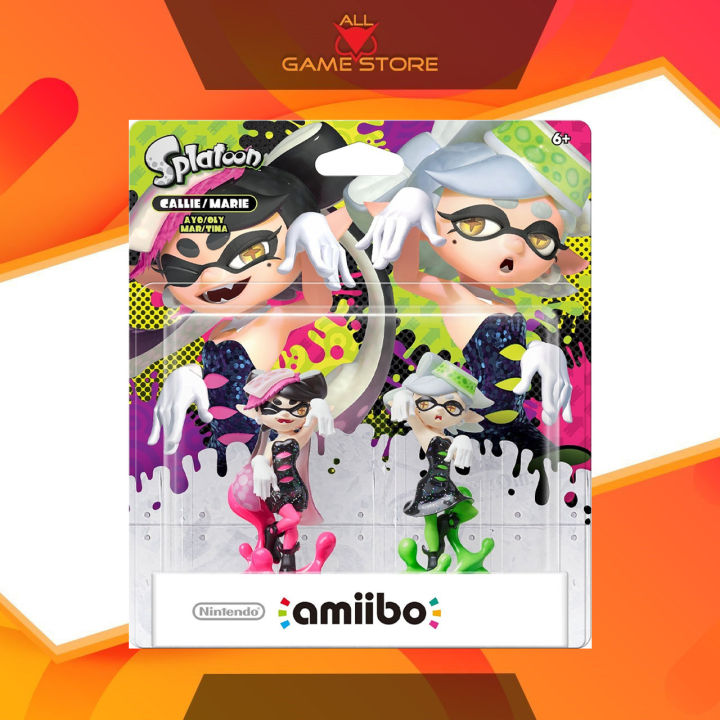 Amiibo Splatoon Squid Sisters Pack Callie And Marie Lazada Singapore 0812