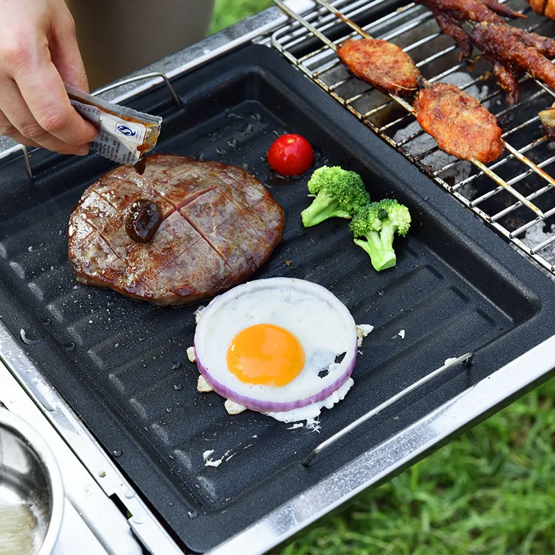 Camping griddle clearance grill