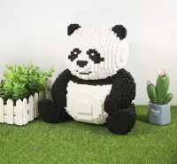 Lego Panda No.87525 size28*29 Cm7822Pcs เลโก้ตัวต่อเเบบเฟืองเเพนด้า สินค้าพร้อมส่ง