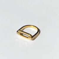 imean.store - Gold ring with titanium | แหวนงานไทเทเนี่ยมสีทอง