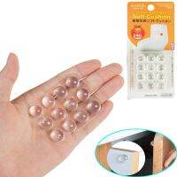 ☁∋ 24 Pcs/Set Clear Adhesive Rubber Bumper Baby Protection Sound Dampening Pad Household Drawers Toilet lid Protect Circular Dots
