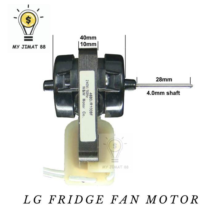 LG FRIDGE FAN MOTOR 4680JR1009F Lazada