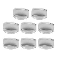 8Pcs Metal 8Mm Universal Gas Stove Control Knobs Adaptors Oven Switch Cooking Surface Control Locks Gas Stove Oven Knobs