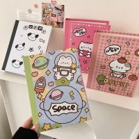 Kawaii A5 Kpop Photocard Holder Binder Collect Book Idol Photo Album ID Card Bus Cards Holder Cartoon Pattern School Stationery