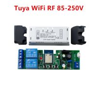 【In-demand】 FairBay 2CH Tuya สวิตช์อัจฉริยะ220V USB 5V 10A รีเลย์ WiFi RF 433MHZ จับคู่1527การควบคุมระยะไกลเข้ากันได้กับลำโพงอัจฉริยะ