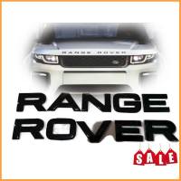 246##อุปกรณ์เสริมแต่ง## โลโก้ติดรถยนต์ โลโก้ Rang Rover ติดฝากระโปรงหน้าหรือฝากระโปรงท้าย สีดำเงา**การันตรีคุณภาพ***