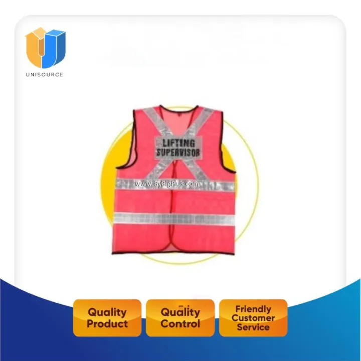 Safety vest with designation code Lazada