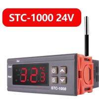 Stc-1000ตัวควบคุมอุณหภูมิดิจิตอล220V 12V,ตัวควบคุมเทอร์โมสตัทรีเลย์สองตัวสำหรับตู้อบความร้อนการทำความเย็น