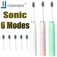 HOKDS Electric Toothbrush Sonic for Adults Children Personal Dental Whitening Oral Care Clean Replacement Smart Tooth Brushes