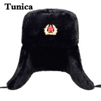 Winter Men Hat Fur Warm Windproof Cap Lei Feng Cap er Faux Fur Ear Flap Caps Black Ski Trooper Trapper Cold Anti Snow Hats