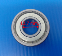 50 ชิ้น 6201Z1/2 ( 12.7 x 32 x 10 mm. ) HCH ball bearing ลูกปืน เม็ดกลม ฝาปิดเหล็ก สำหรับงานมอเตอร์แอร์ ขนาดพิเศษ = 50 ตลับ 6201-8ZZ, 6201-ZZ1/2