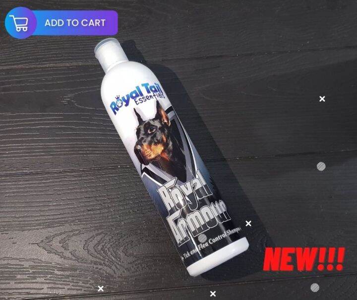 Royal Tail Essentials Royal Armour Tick and Flea Control Shampoo For