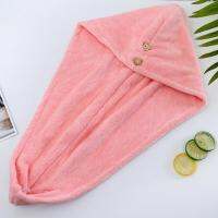 Convenient Hair Towel Wrap Easy to Carry Hair Drying Towel Quick Dry Multipurpose Anti-Frizz Women Hair Drying Hat Towels