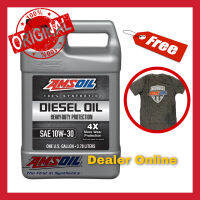 Amsoil Heavy Duty Diesel Oil 4X SAE 10w-30 น้ำมันเครื่องดีเซล สังเคราะห์แท้100%