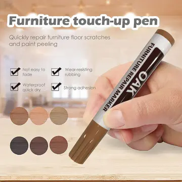 Wood Stain Touch-Up Marker Wood Furniture & Floor Pens Scratch Repair  Marker 