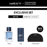 [LazBeauty Set] CK DEFY EDT 50ML + CK Defy Deostick 75g + Pouch