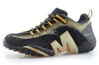 Merrell รองเท้าผู้ชายที่มีน้ำหนักเบาตาข่ายระบายอากาศรองเท้ากีฬากลางแจ้ง V ด้านล่างสีดำที่มีคุณภาพสูงภูเขา A Qua รองเท้าผ้าใบ39-45