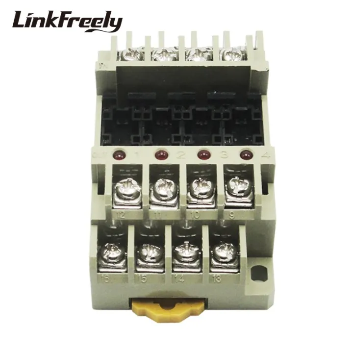 G6b4bnd Grey Relay Socket Base Integrated 4 Roads Relay Socket Holder