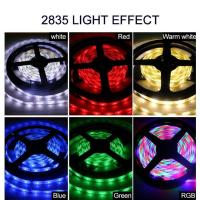 ◄□ 10m/50m Waterproof SMD 2835 LED Strip 220V 60leds/M Flexible Tape Rope Light