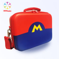 Classic Travel Protective Case Storage Bag Portable Carrying Case For Nintendo Switch Oled (mario Big M Upgrade)