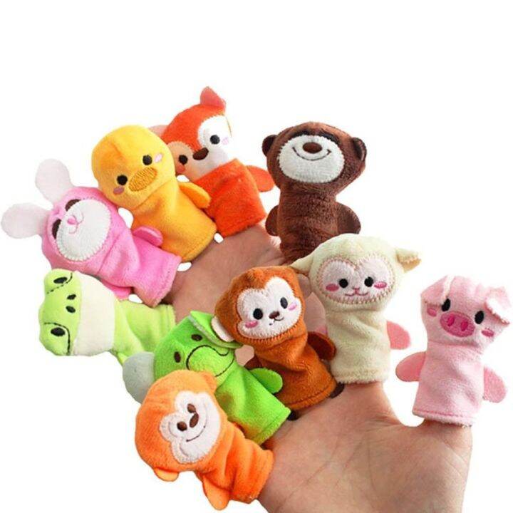 ตุ๊กตาลิงตุ๊กตามือลิอันด์-boneka-jari-tangan-พ่อแม่ลูกลิงของเล่นเพื่อการศึกษาตุ๊กตาสุนัขแบบโต้ตอบ