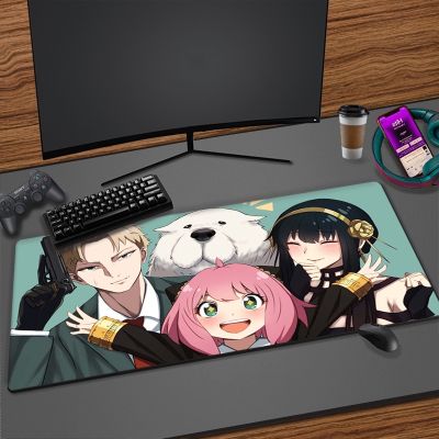 Big Large Anime Mouse Keyboard Pads Spy X Family Laptop Computer Mousepad Gamer Rubber Mouse Mat Gaming Mouse Pad Table Desk Mat