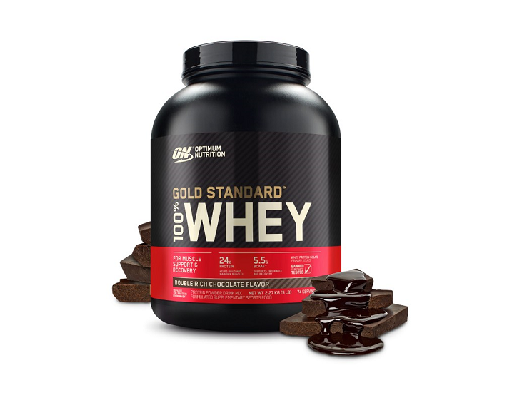 🔥Mega Sale🔥 Optimum Nutrition Gold Standard Whey Protein 5 lb (exp.01/2025)