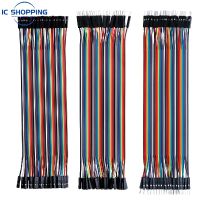 Jumper Wire 40PCS DuPont Line DuPont Cable Connection male to male female to female and male to female for Arduino DIY KIT