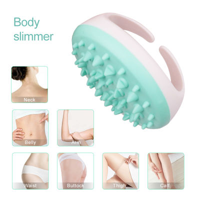 ฝักบัวอาบน้ำแบบใช้มือถือ Anti Cellulite Full Body แปรงนวด Slimming Beauty Face Skin Care เครื่องมือ Face Lifting Rolller Massager