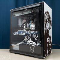 NieR:Automata ATX Gaming PC Case Stickers Mid Tower Computer Decorative Decal Anime Removable Waterproof Sticker